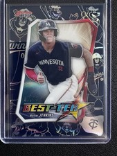 2025 Bowman's Best Walker Jenkins TEK Blue #/75 Twins
