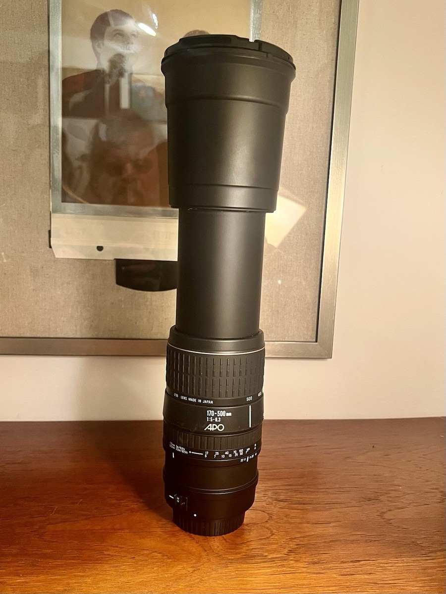 Sigma APO 170-500mm f/5-6.3 AF Zoom Lens for Canon EF - For parts