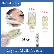 Crystal Multi Needle 5/9 Pin Beauty Facial Microneedle Replace Needle Skin Care