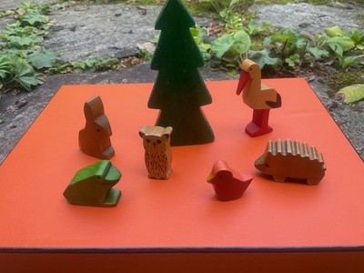 Spielform Brockel Holztiere Wald