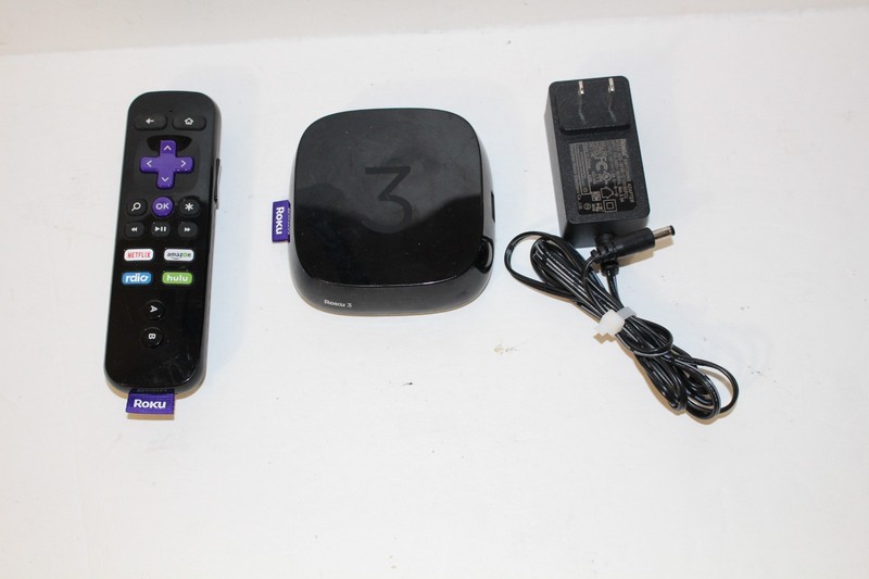 Roku 3 w Remote & Power Supply Model 4230X