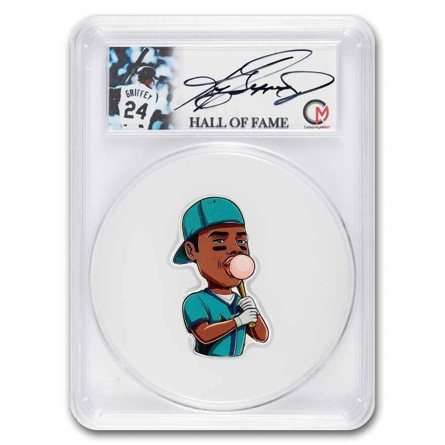 2026 Ken Griffey Jr. 1 oz Silver Coin PAMP PCGS Gem SP Mystery Box - 3 Designs