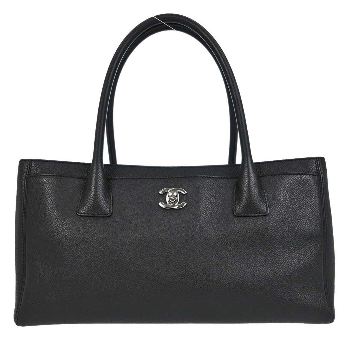 Chanel Black Calfskin Executive Cerf Tote Bag 198113