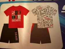 Skecher's Boy's 4-Pack Cotton Tees  Active Shorts Playwear Sets-NWT-Size 3T