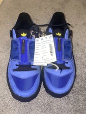 NEU Adidas Forum Fashion Schuhe Einzelstück Blau Größe 42 2/3 UK 8 1/2 Sample