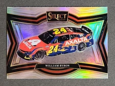 2025 Panini Select NASCAR Racing Pit Road Tier #161 William Byron Silver Prizm