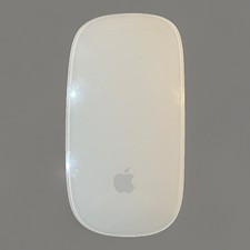 Genuine Apple A1296 White Wireless Bluetooth Magic Mouse Tested Works