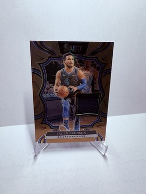 2024-25 Panini Select Throwback Mem. Jalen Brunson TM-BRU /49 Copper Prizm