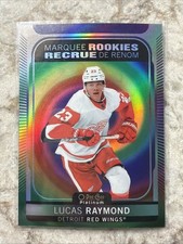 2021-22 O-Pee-Chee Platinum Rainbow Color Wheel Lucas Raymond #286 Rookie