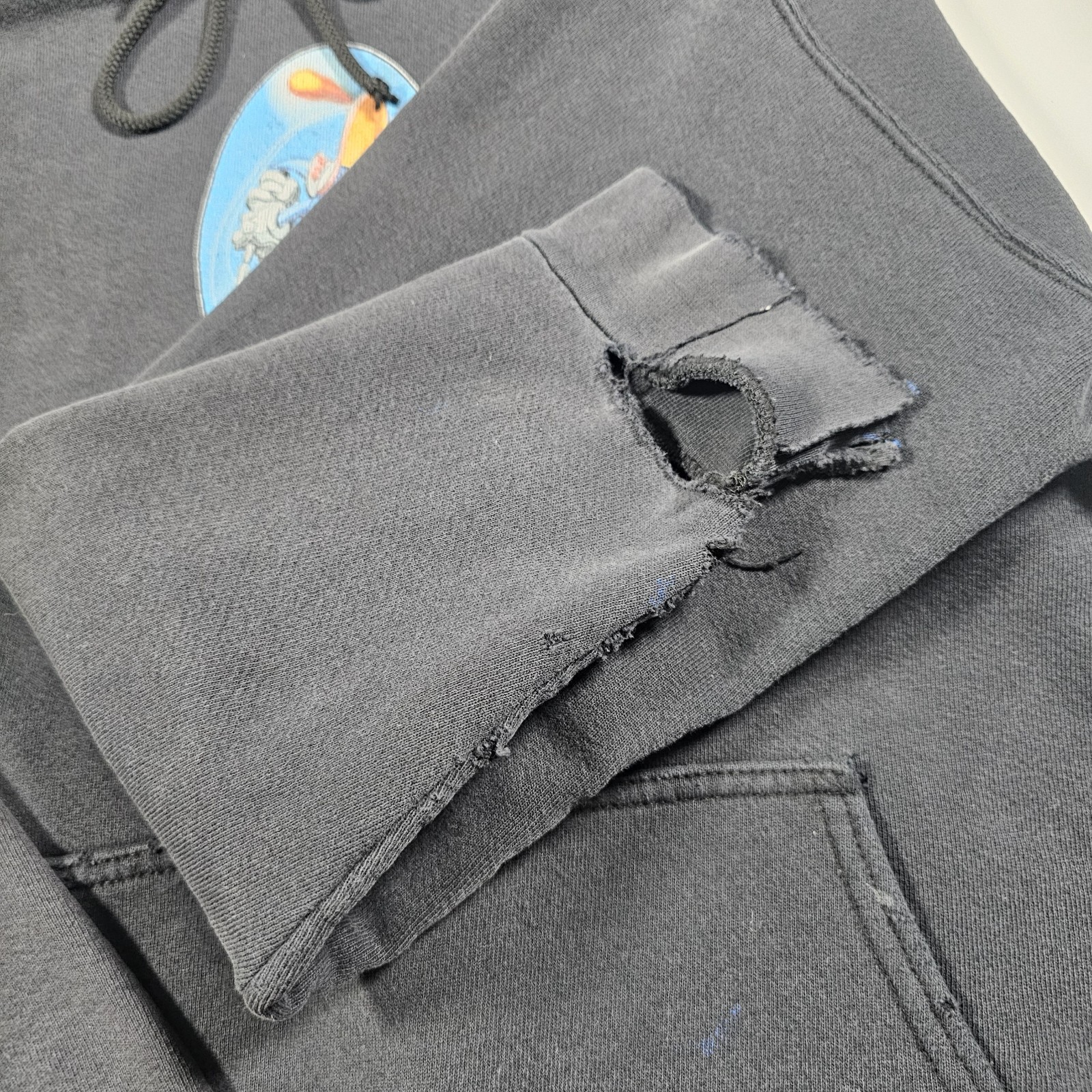  Vintage World Industries Rare Skateboard Hoodie Thrashed 2 Perfection Medium 