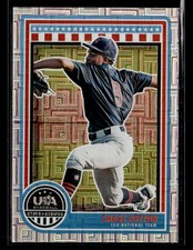 2025 Panini Stars and Stripes USA Baseball #11 Chase Cotton Mojo #/49 card