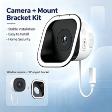 Wansview 2K Window Camera No-Drill Indoor Sec...