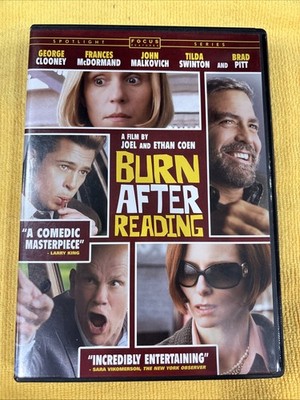 Burn After Reading (DVD, 2008) *Buy 4 Get 10 Free*
