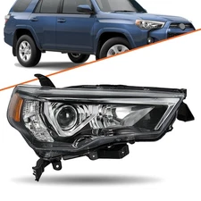 Passenger Side For 2014-2020 Toyota 4Runner 4Dr RH Headlight Assembly Headlamp 