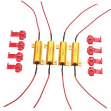 4Pcs 50W 6ohm Load Resistors - Fix LED Bulb Fast Hyper Flash Turn Signal