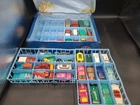 1968 LESNEY MATCHBOX 48 CAR COLLECTORS CASE W/37 Matchbox. MG