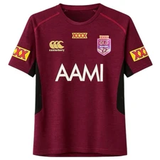 2015 STATE OF ORIGIN MAROONS CANTERBURY RUGBY RARE SHIRT JERSEY LEAGUE SIZE XL