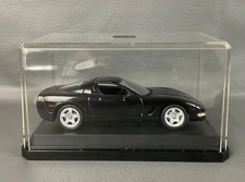 1997 CHEVROLET CORVETTE 1/24 SCALE BLACK W/CASE BROOKFIELD COLLECTORS GUILD USA