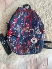 Zaino Converse All Star con spruzzi di vernice colorata