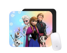 Frozen Mouse Pad Ice Princess Cartoon Desk Mat Custom Winter Gift