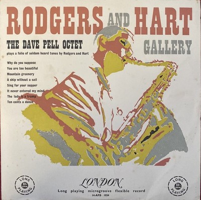 Dave Pell Octet - Rodgers And Hart Gallery (10'', Mono)