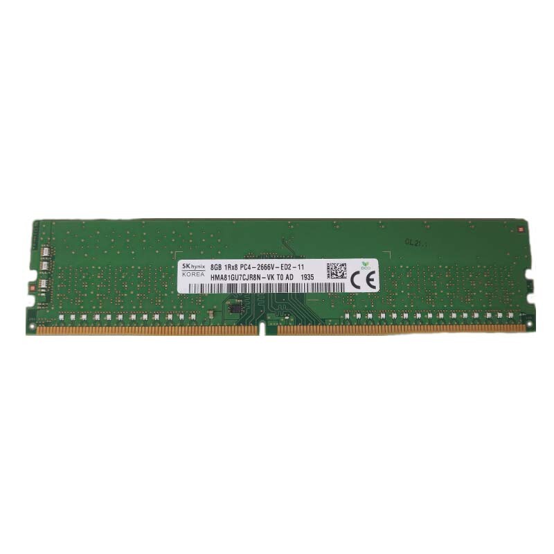 SK Hynix 8GB 1RX8 PC4-2666V DDR4 21300MHz 288PIN ECC Server Memory