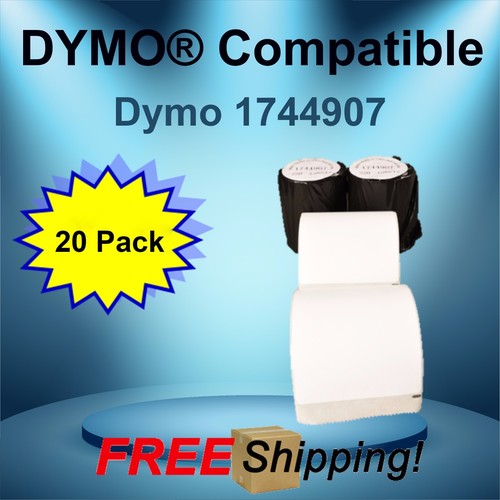 Dymo® 4XL Compatible 1744907 Large 20 Rolls Thermal White Rectangular Labels - Picture 4 of 4