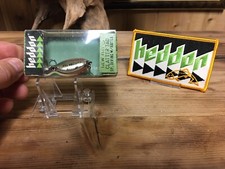 Vintage Heddon Tiny Clatter Tad 990 Color NFL & NIB Walleye Fishing Lure
