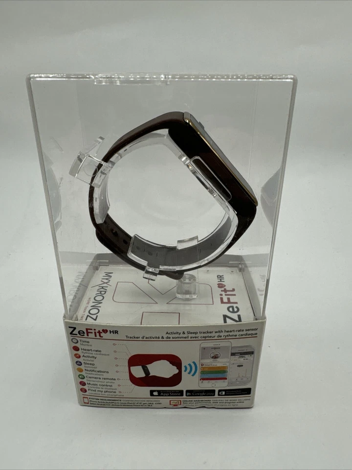 Reloj inteligente ZeFit 3 Mykronoz + frecuencia cardíaca + rastreador de actividad + 3 pulseras Foto 2 de 3