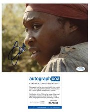 Cynthia Erivo "Harriet" AUTOGRAPH Signed 8x10 Photo D ACOA