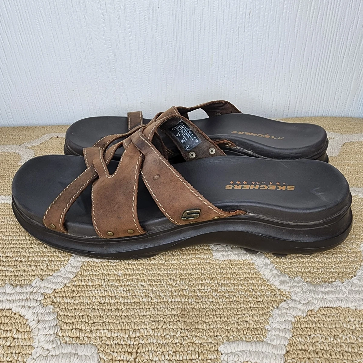 Skechers chunky best sale sandals