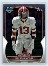 2022 Bowman University Chrome Base #74 Malachi Moore - Alabama Crimson Tide