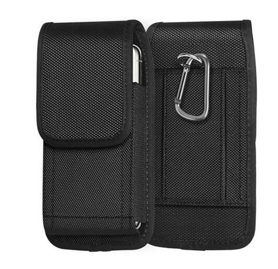 Universal Belt Hook  Pouch Bag Nylon Case For All Mobile Phone Holster New - Image 4 of 4