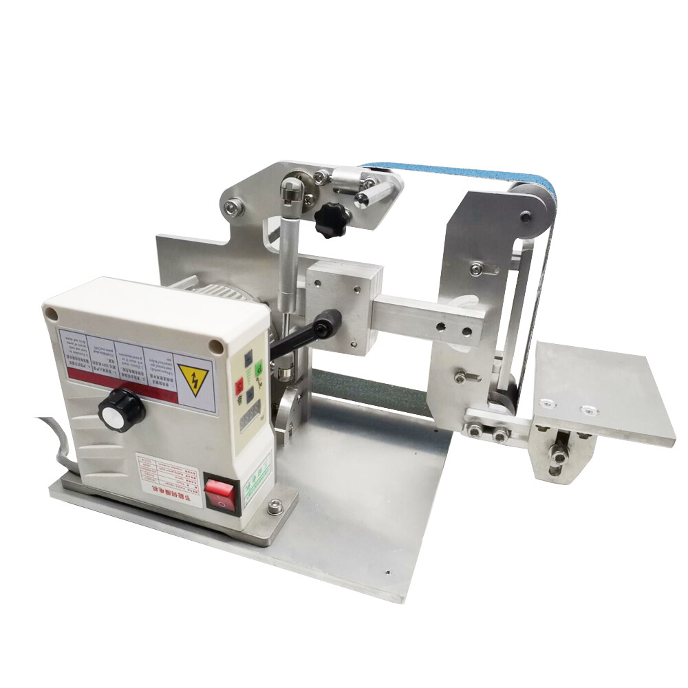 New 220V 1000W Brushless Belt Machine DIY Belt Sander Polishing Grinding Machine