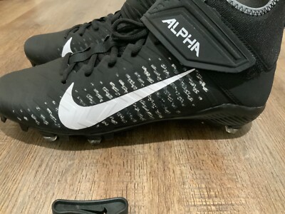 Nike Alpha Menace Pro 2 D Football Cleats Black/White CK4277-001