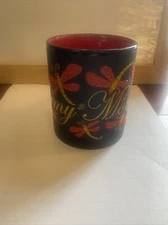 Army Mom Coffee Mug Dragonflies Black Red Gold Army  M Ware