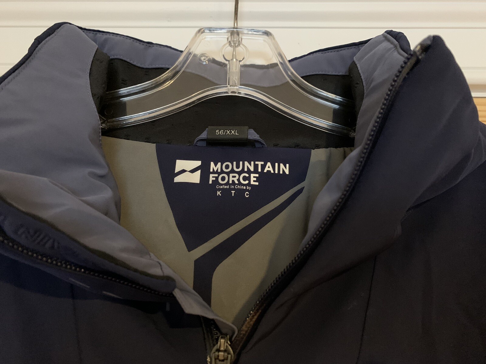 Mountain Force KTC Coat Jacket Ski Snowboard Blue NWOT 56 XXL Swiss