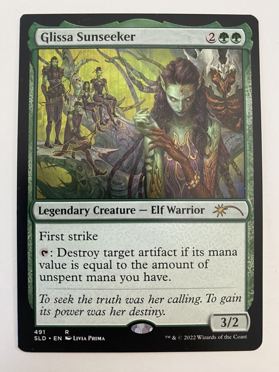 MTG Glissa Sunseeker (491) *Non-Foil* Secret Lair: Livia Prima MT