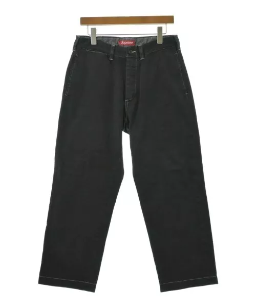 Pantalon chino noir Supreme 30 (environ M) 2200535221095