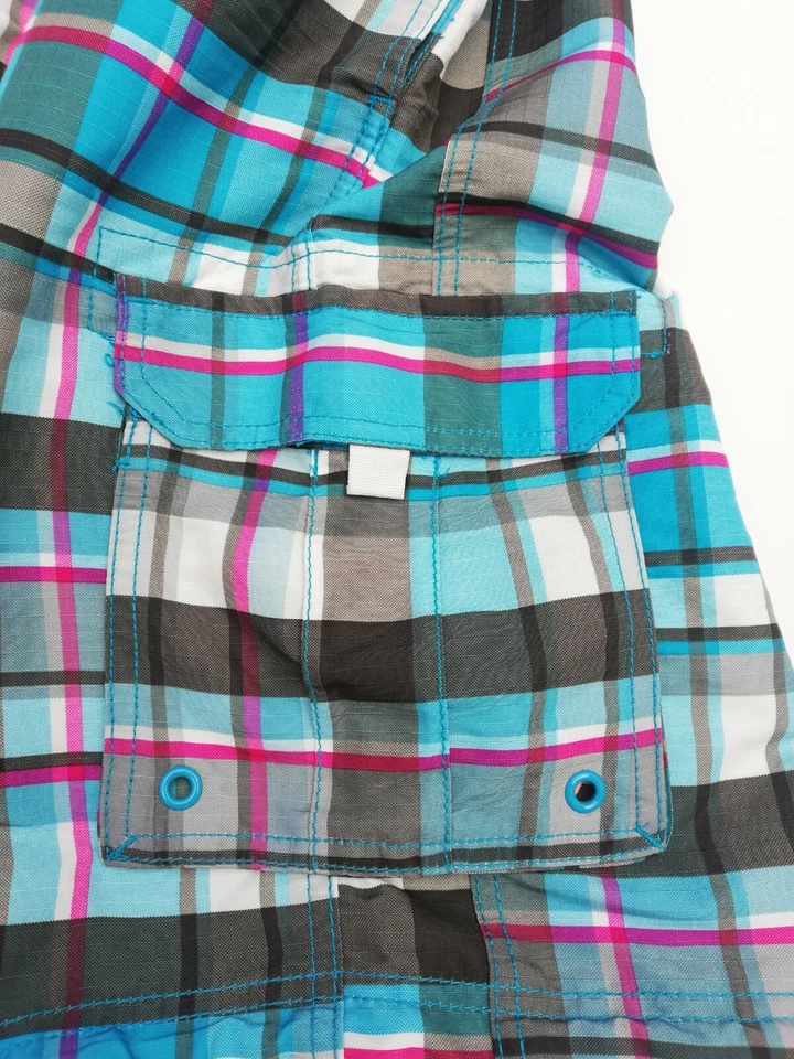 Pantalones Cortos H&M Bonitos Para Hombre Azul Corto Talla M Tabla de Playa Exterior W 36 Poliéster Foto 3 de 4