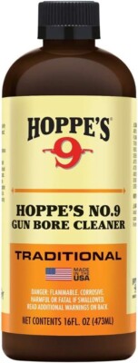 Hoppe'S No. 9 Gun Bore Cleaner, 16 Oz. Bottle (Packaging May Vary)