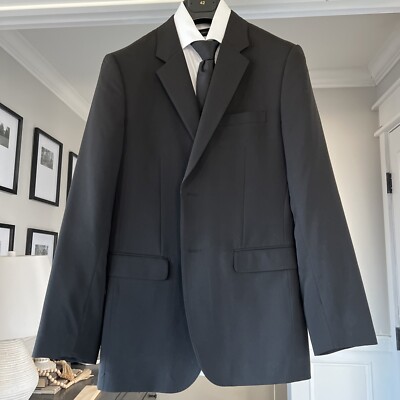 Men s Theory Xylo JS/Edison Brown Suit 40 R Suit Never Worn Pants 33 