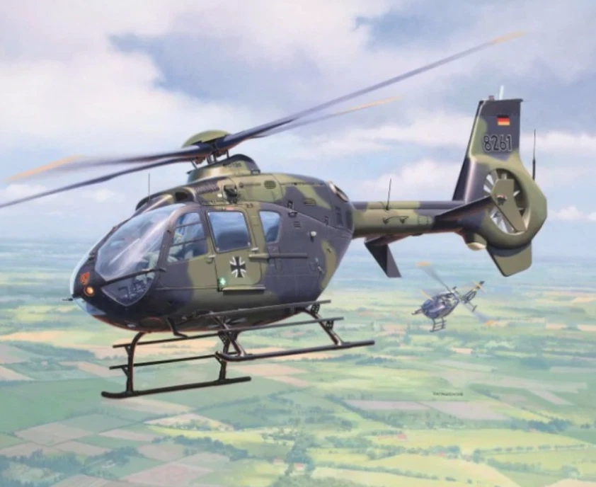 Eurocopter EC135 - 2006 German Helicopter Model Diecast Amercom 1:72 - Image 3 of 3