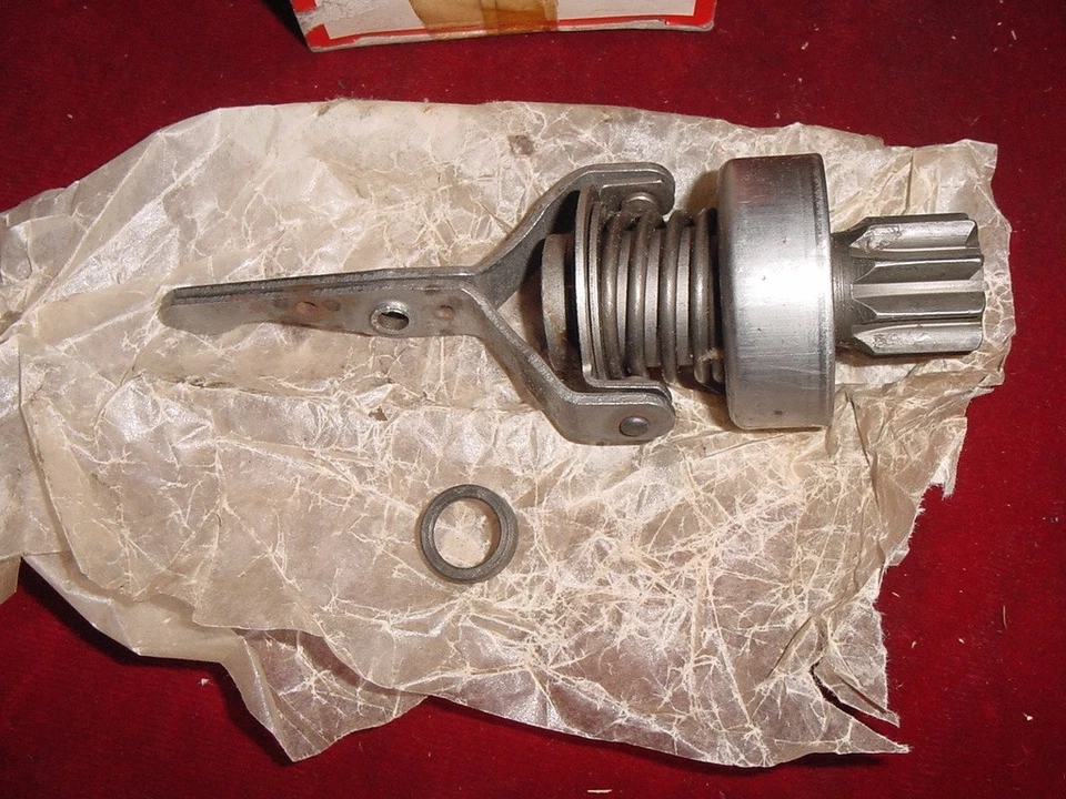 NOS Lucas Starter Drive Assy W/ Lever Triumph Stag 70-73 - Image 2 of 4