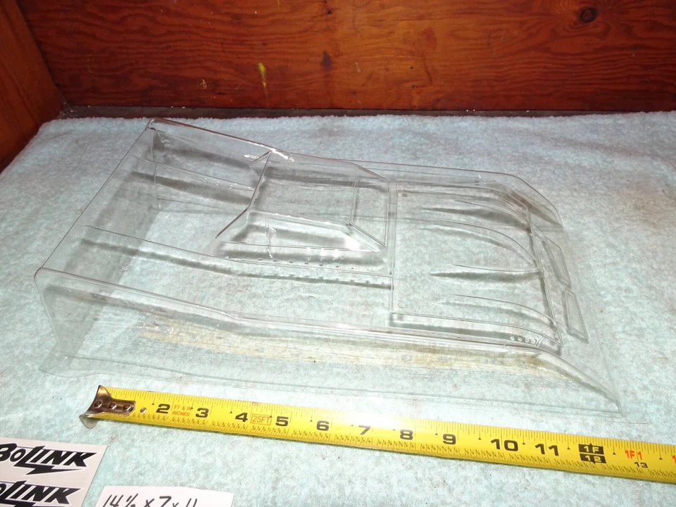 Vintage RC 1/12 Bolink Outlaw Wedge Body Dirt Oval Body BL2007 - Image 3 of 4