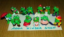 KINDER - MINI SPLASH RANOPLA - SERIE COMPLETE SET