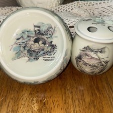 Andre Richard Japan Country Diary Collection Birds Toothbrush Holder Soap Dish