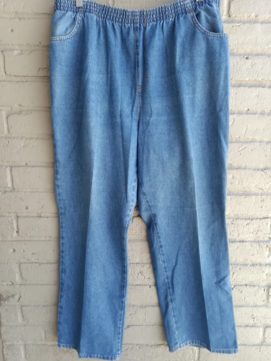 Chic jeans elastic waist petite cheap