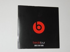 Quick Start Manual User Guide for Beats by Dr Dre TOUR Headphones - 7 pages