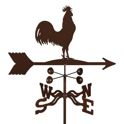 #ad #ad EZ Vane: HEAVY DUTY Steel Rooster Weathervane $89.95